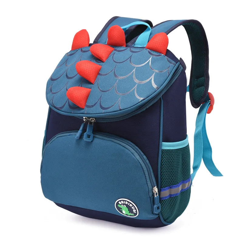 Mochila bordada personalizada para niños, mochilas escolares de dinosaurio, mochila escolar para niños pequeños, bolsas para libros, mochila de viaje