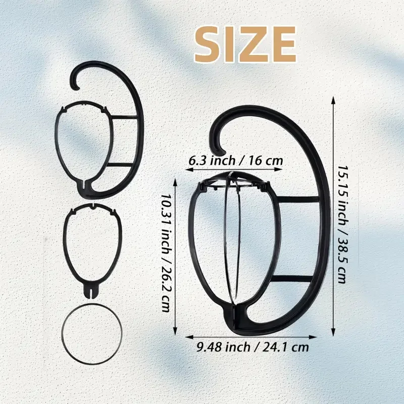 حامل شعر مستعار، حامل تجفيف الشعر المستعار، هدايا على شكل شعر مستعار للسيدات ومصففي الشعر، أدوات تصفيف الشعر ذات المظهر العصري