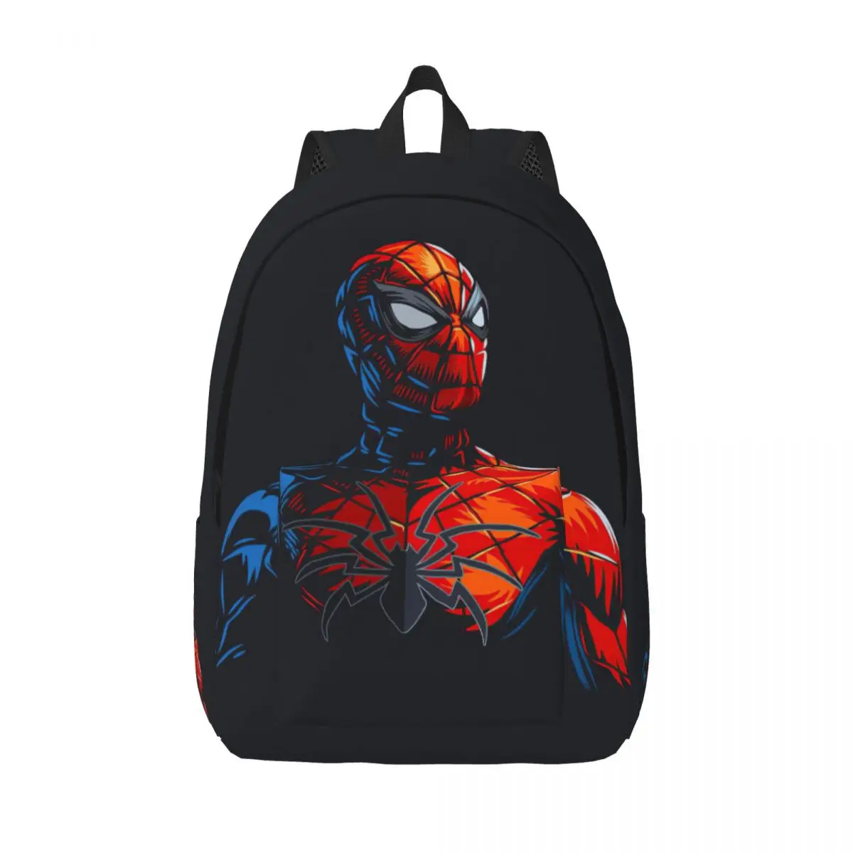 Birthday Gift Zipper Closure Schoolbag Marvel Spider Man Film Personalised Couple Laptop Bag Hiking