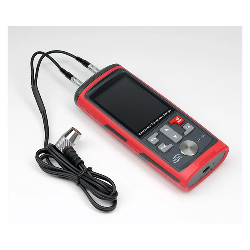 

KYCOR-Portable GT1201 Ultrasonic Thickness Meter For Steel, 1.00-300.0Mm Measurement Range