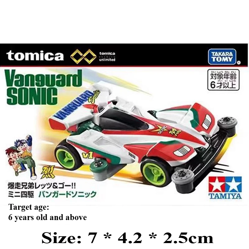 

TAKARA TOMY Tomica 4WD гоночный автомобиль из сплава, модель подарок «Король пауков», новый треугольный стрелка, мини-гоночный подарок, детский подарок на день рождения, игрушки