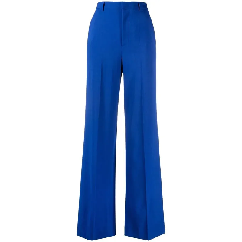 

Women's Solid Loose Long Trousers, OL Office Ladies, Fashion, Hot Sale, 23378