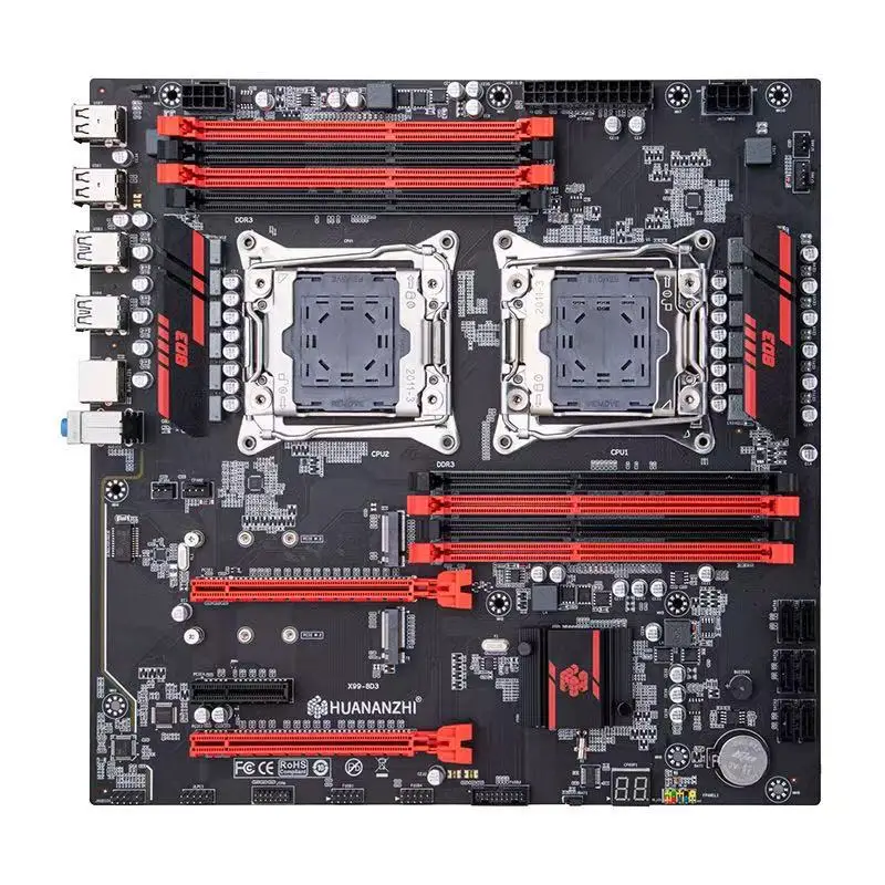 

Южный Китай Gold X99-8D 3, двухканальная материнская плата, процессор, игровая студия, дизайн, рендеринг, серверный симулятор h