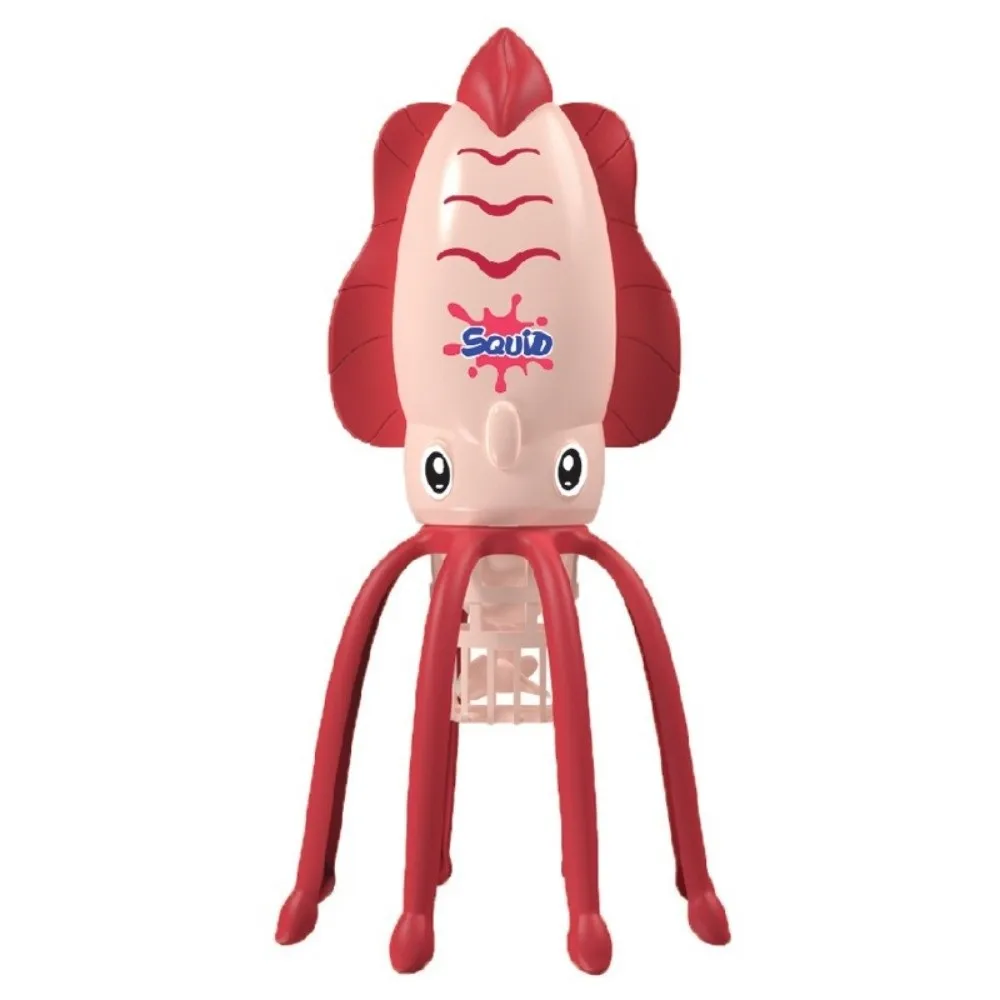 Simulation Design Electric Squid Toy Cartoon Style Battery Powered Swimming Pool Toy Playing Anti True Squid Interactive Toy