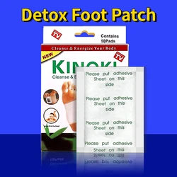 Korea Kinoki naturalny ziołowy Detox Foot Patch bambusowy ocet odchudzanie plastry na stres Relief głęboki sen ochraniacze na nóżki odchudzanie