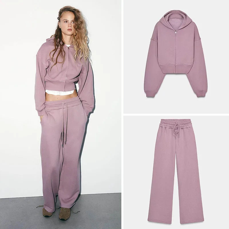 

Новинка весенней коллекции: Женские повседневные брюки прямого кроя с длинными рукавами и молнией, приталенные, для женщин.