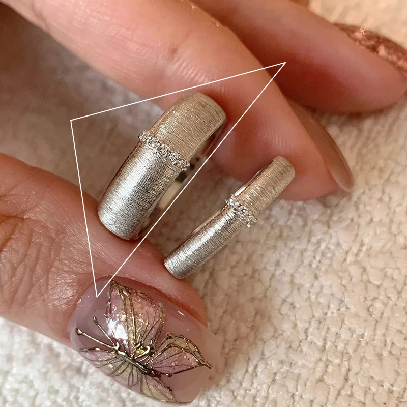 Women's 925 Sterling Silver Vintage Zircon Ring