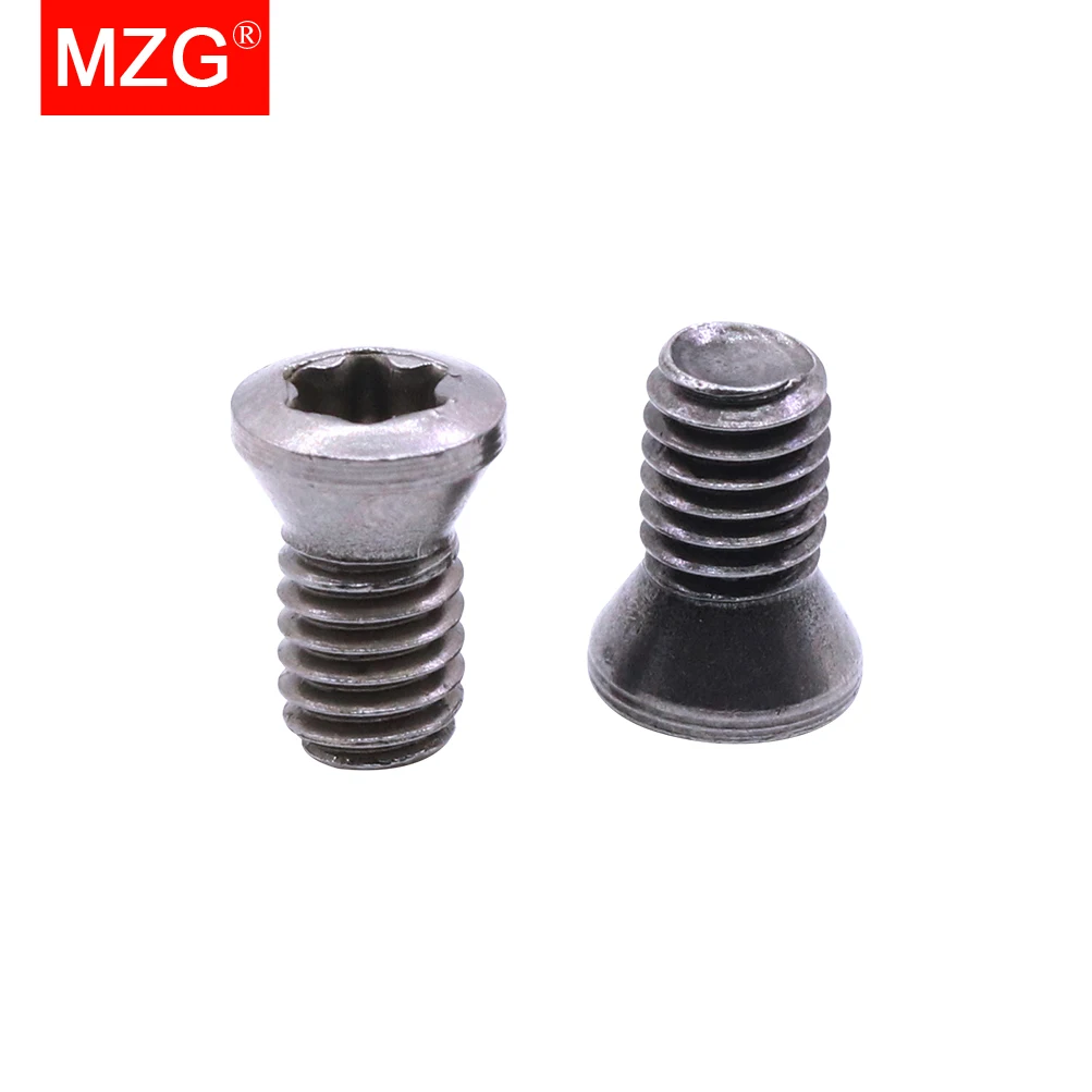 MZG 50PCS Torx Screws Turning Toolholder Milling Cutter Standard CNC Machining Chamfering Tool Screws