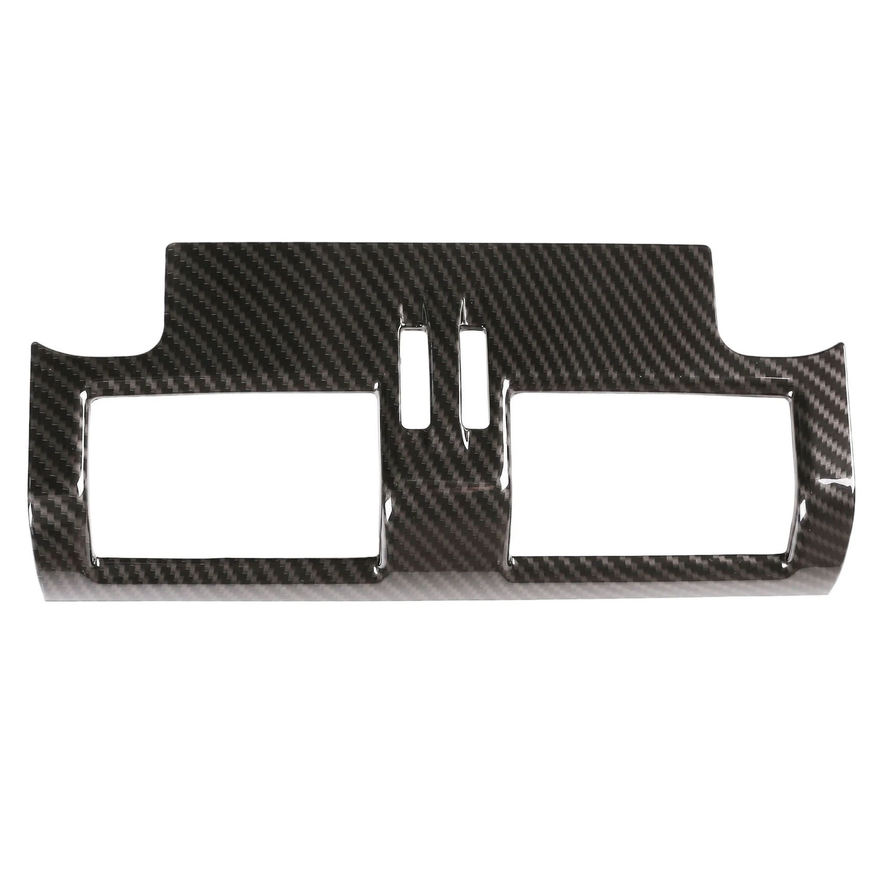 

Car ABS Carbon Fiber Rear Air Condition Cover Outlet Decoration Trim for Land Rover Defender 110 2020