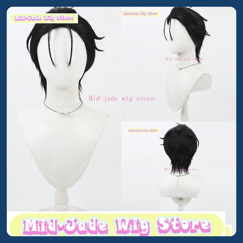 Charisma World Ito Ni San Hachi Cosplay Wig Halloween Cosplay Restores Anime Character Costumes and Props Mid-jade Wig Store