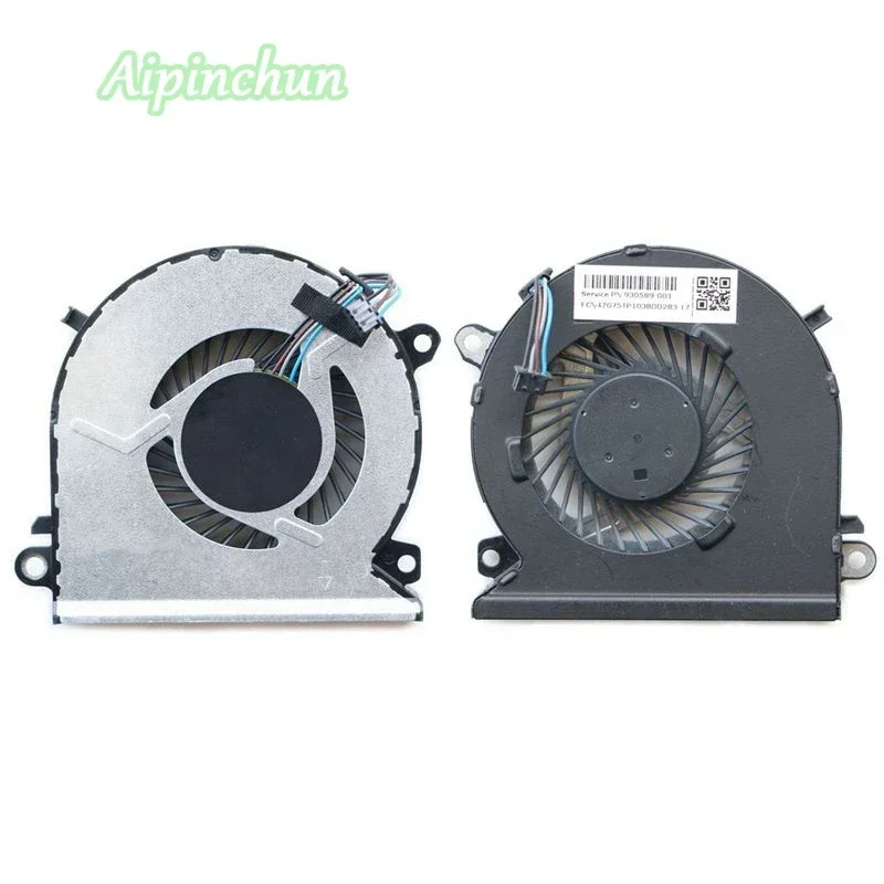 

New Laptop CPU Cooling Fan for HP 15-CB 15-CB076TX 15-CB073TX 15-CB000 TPN-Q193 Cooler 930589-001 0FJJS0000H 5V 0.5A