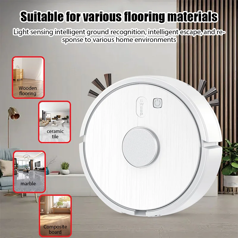 Automatic Sweeping Robot Household Smart Suction Sweeping Mop Robot All in One Intelligent Lazy Sweeping Machine