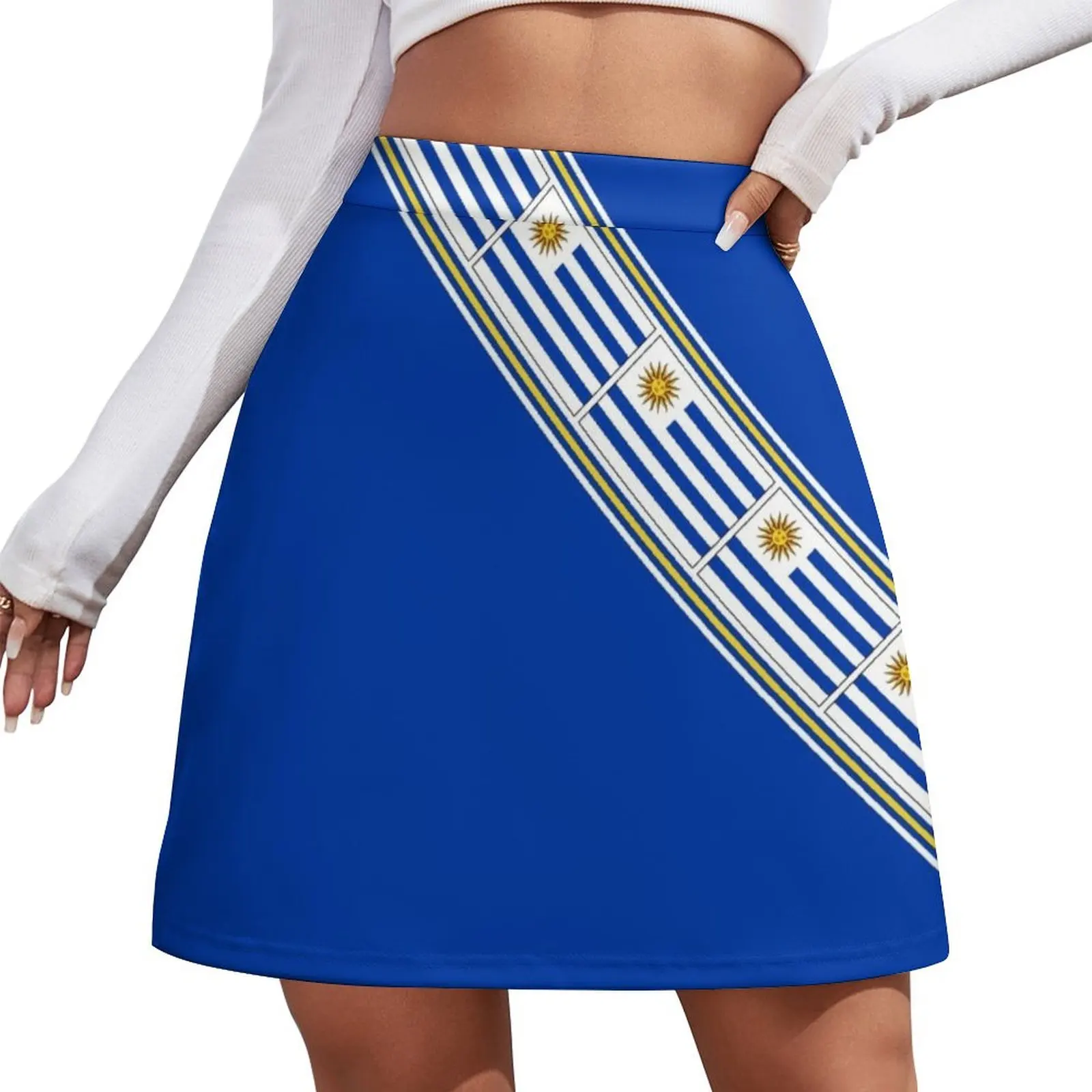

Uruguay Flag Gifts, Masks, Stickers & Products (N) Mini Skirt Women's skirts Woman clothing women's summer clothing 2026
