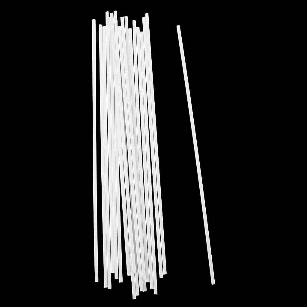 20 Rod Plastic Stick 25cm Length Architectural Scenery Accessory