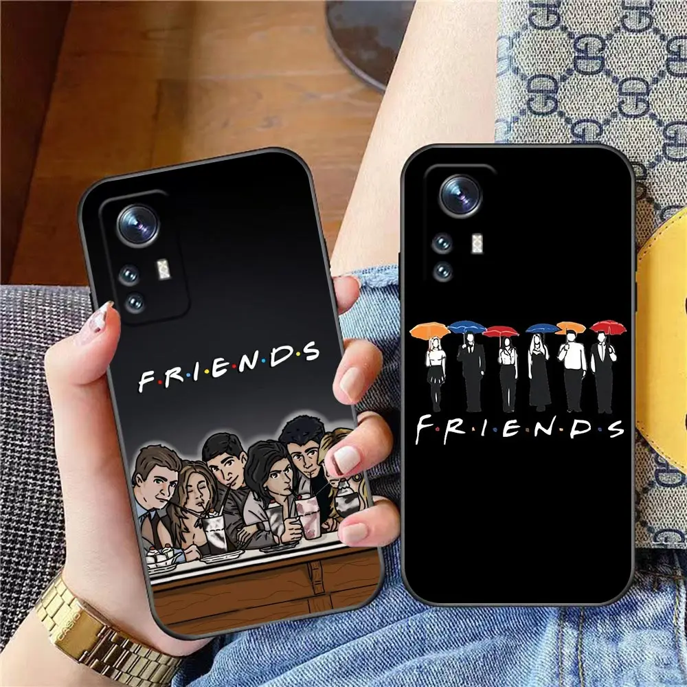 

Phone Case For Xiaomi Mi 13 12 12X 12T 11T 10 9 8 Pro Lite Plus Silicone Case Funda Coque Shell Capa Cover Happy Friends TV Show