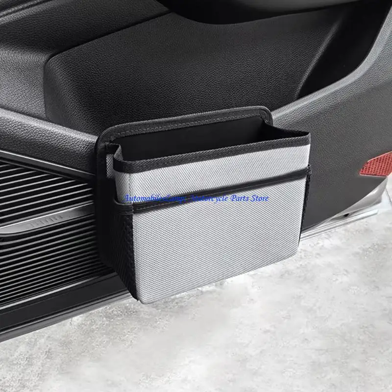 H7BD Door Hanging Trash Bin Waste Container for Efficient Vehicle Interior Management
