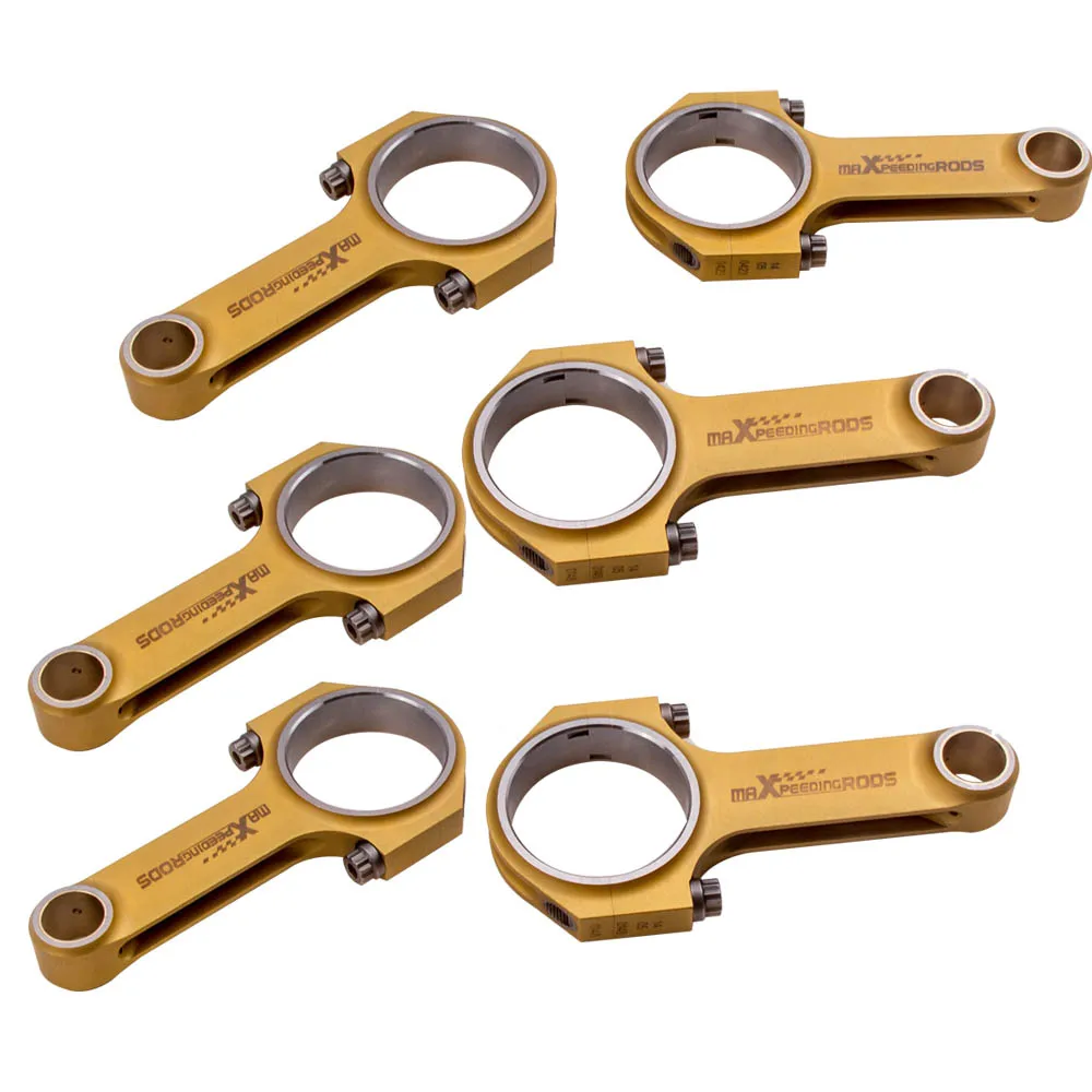 Titanizing H-Beam Connecting Rods For Porsche 911 Carrera 3 3.0L 5.032