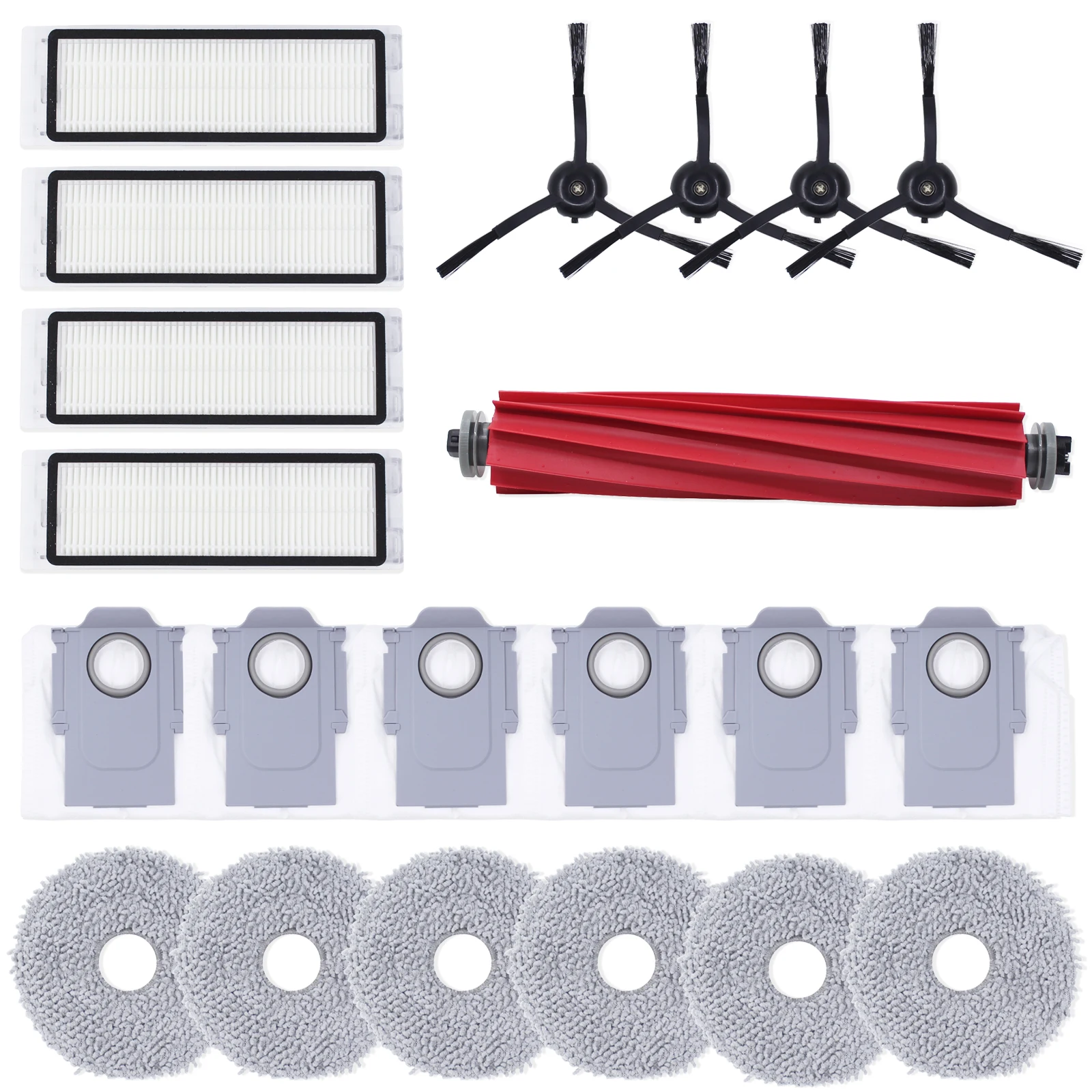 ערכת אביזרים וחלקי חילוף לשואב רובוטי Roborock Roborock Q Revo