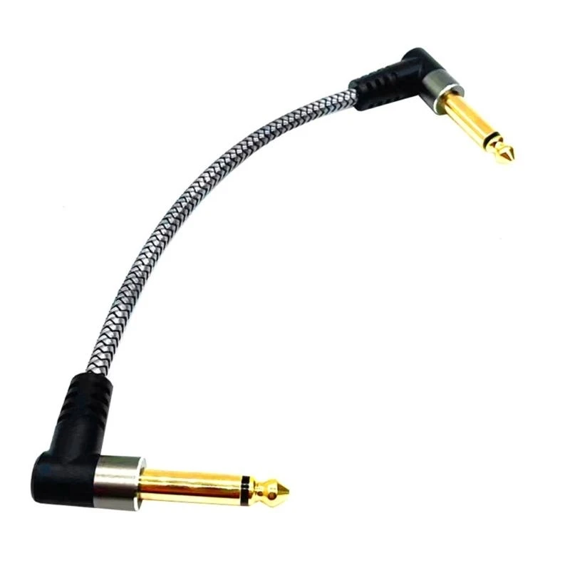 Nylon Braided Electric Guitar Effect Pedal Patches Cable Cord Pedal Board Cables Musical Instrument Accessory