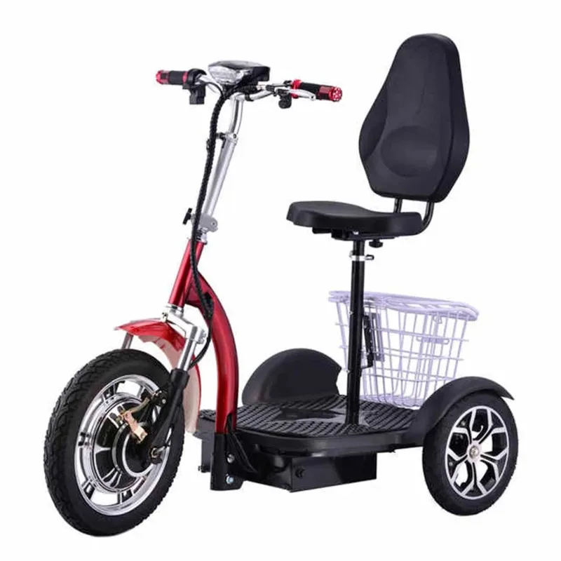 

Foldable Motor Travel Adult Handicap 3 Three Wheel Mobility Disabled Electric Handicapped Scooters for Sale