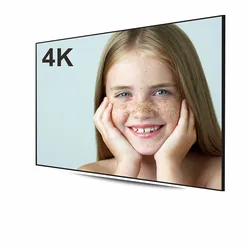 MIVISION M3ALR 96% Ambient Light Rejection Fixed Frame Screen 4K Home Theater Projector Black Diamond ALR1.5