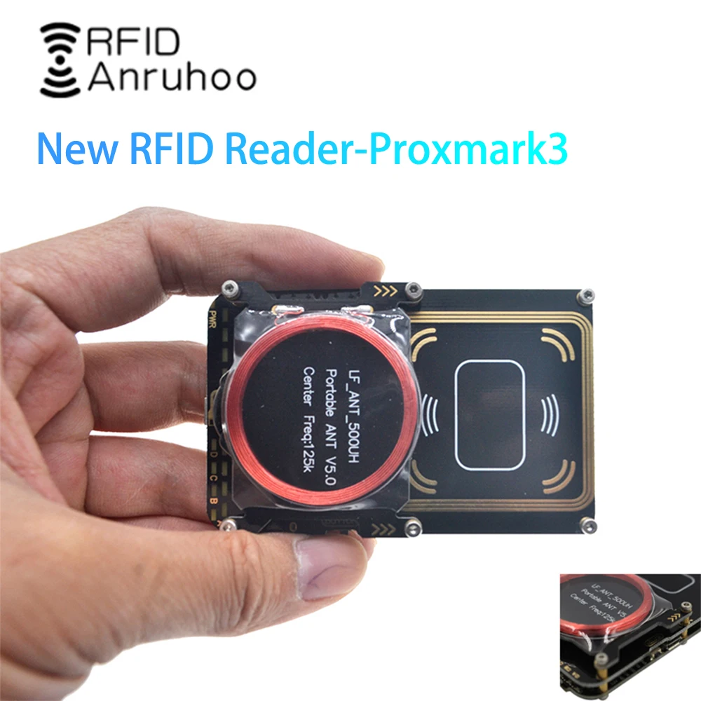 Proxmark3 512M RFID Reader Writer, NFC 5.0 IC ID Card Copier, UID S50 Smart Chip Decoder & Duplicator Programmer Kit