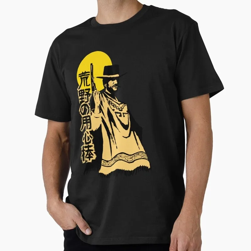 A Fistful Of Dollars Graphic T-shirt Clint Eastwood Sergio Leone Spaghetti Western Vintage Cowboy Bounty Hunter Print Gift Tee