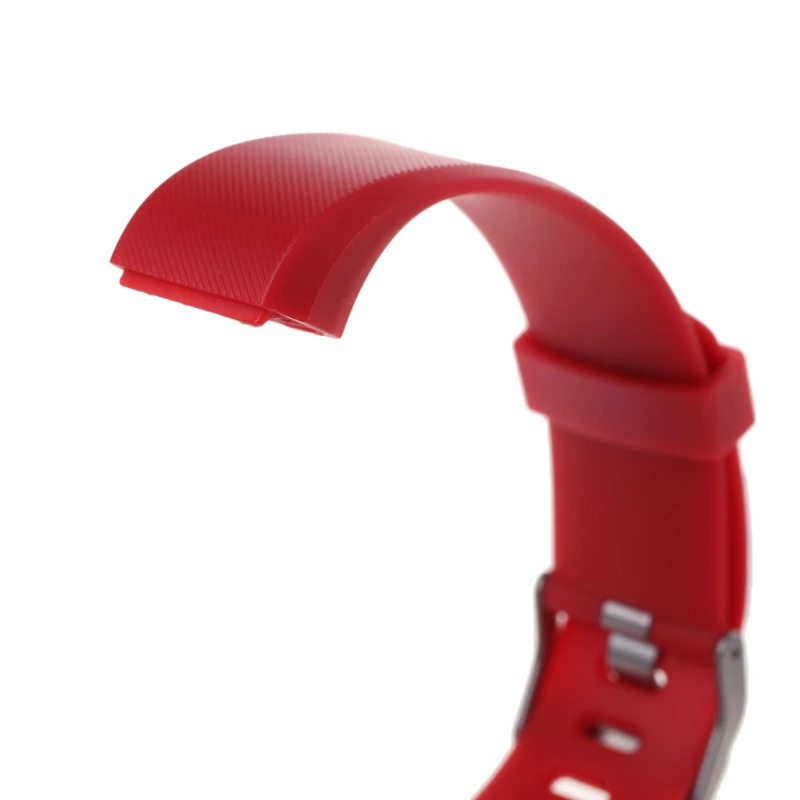 Silicone Strap Compatible for ID115 Waterproof Bracelet Wear Resistant Smartwatch Fashion Band Belt Watch Wristband