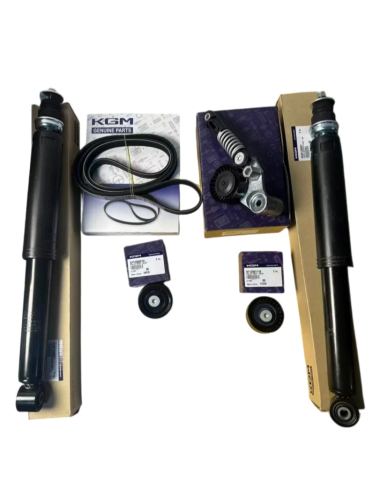 KGM/SSANGYONG original imported timing 4-piece set shock absorber is suitable for the 2.2-liter model specifically.