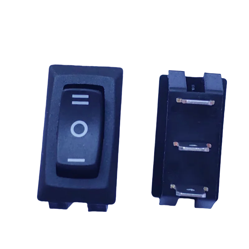 100% Original Power Switch Rl1-5 Three-Pin Three-Speed Non-Reset On-Off-On Function 16 (4) A250V T125/55 1E4 Boat-Shaped Rocker Switch