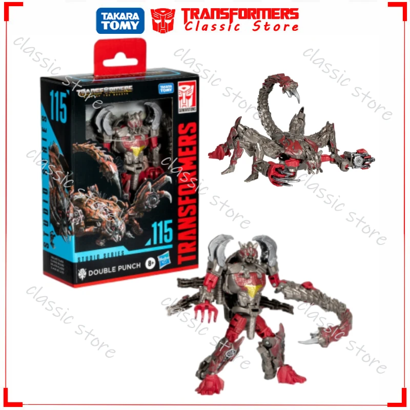 In Stock Classic Transformers Toys Studio Series  SS-115 Deluxe Class Double Punch Cybertron Autobots Action Figures Collectible