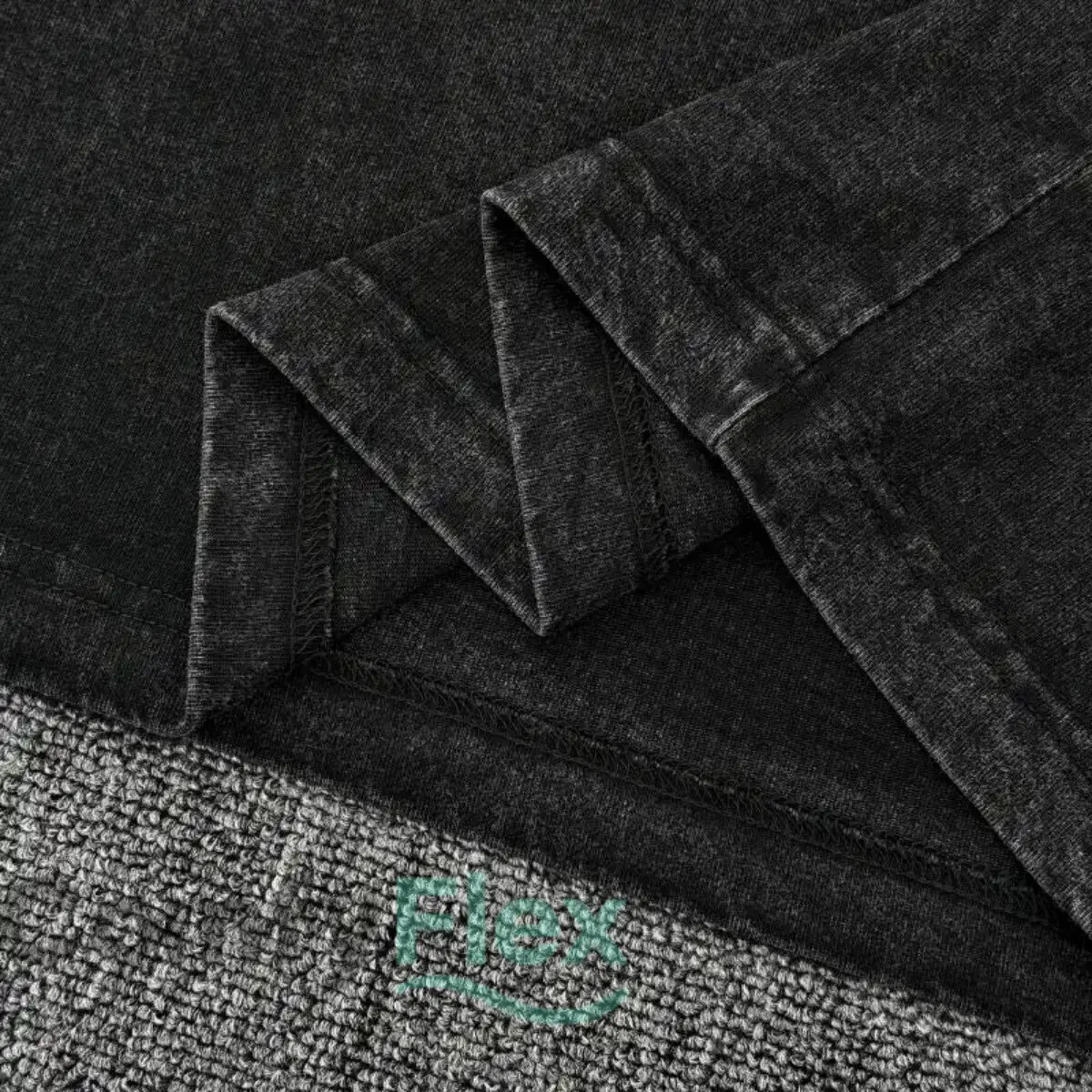 Arirang World Tour Koreanisches Traditionelles Symbol Gewaschenes Kurzarm-Loose-Fit-Streetwear-T-Shirt Hip Hop – Detail 7