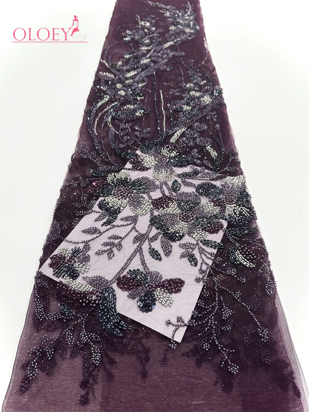 Nowa, ekskluzywna francuska koronka haftowana, ciężka, dla pana młodego, afrykańska nigeryjska tkanina z cekinami na ślub.