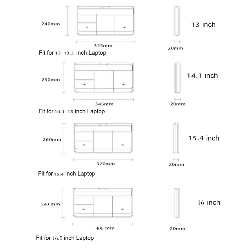 13, 14, 15, 16인치 샤오미, 레노버, 델, 맥북 에어 프로, 레티나용 방수 노트북 가방, 남녀 공용 보호 노트북 슬리브 케이스