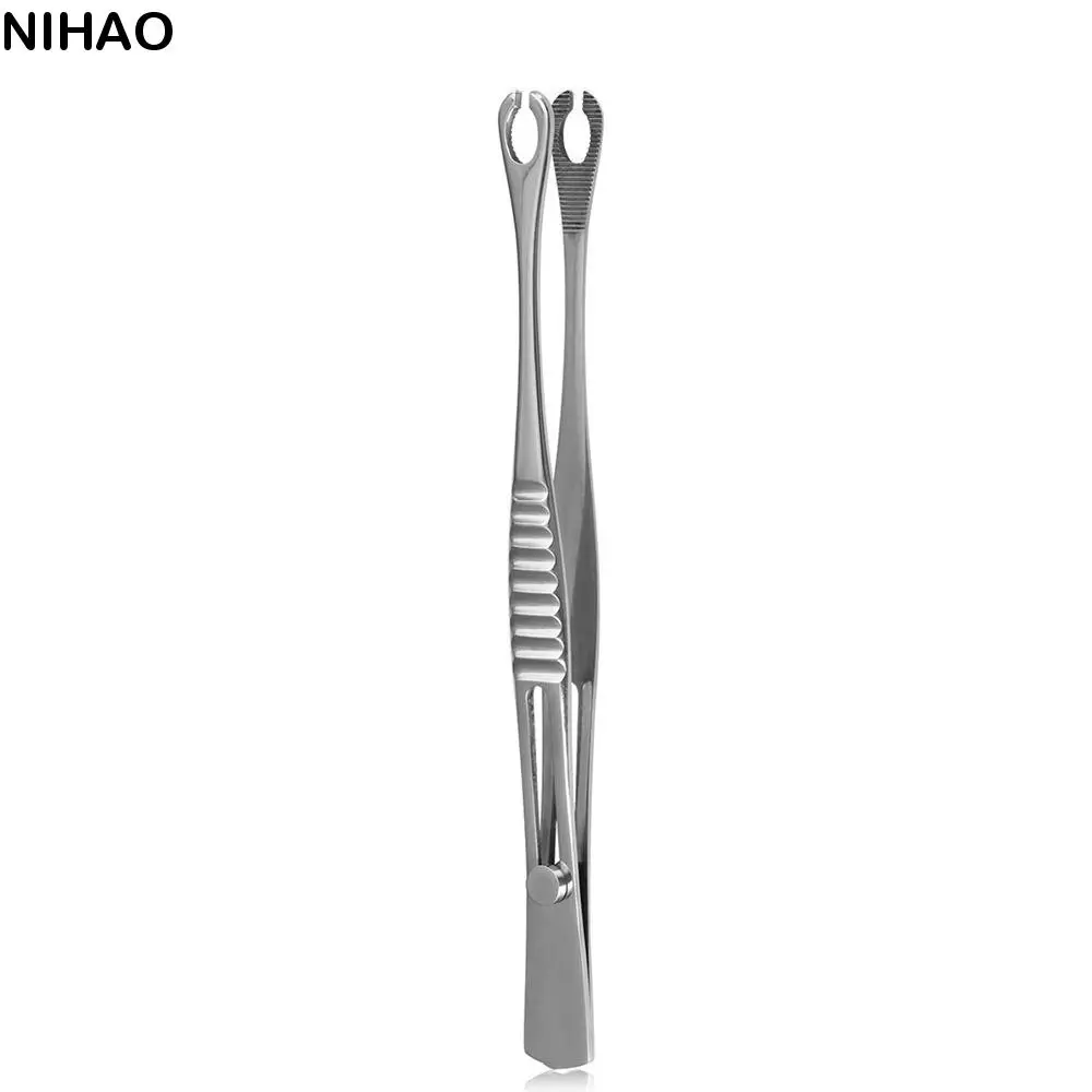 

Body Piercing Stainless Steel Piercing Clamp Triangle Forceps Body Jewelry Tool Disposable Professional Tool