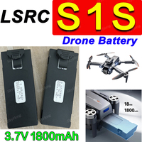 LSRC S1S Drone Battery 3.7V 1800mAh 18min Battery Life For LS-S1S RC Aircraft Original S1S Accessories Parts