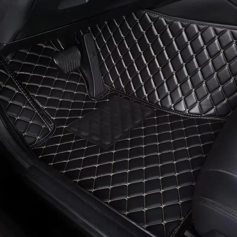 Luxury Custom Car Floor Mats Ant-Slip Foot Carpets For Mercedes Benz E-CLASS W212 W213 2009-2023 E200-E500 Auto Accessories view 4
