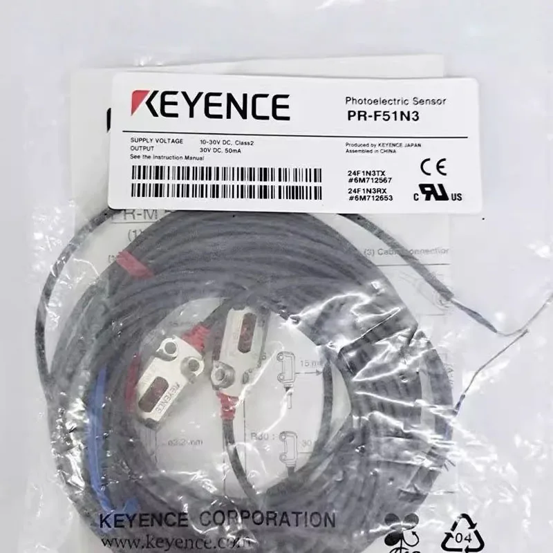 PR-F51N3 مستشعر التبديل الكهروضوئي الأصلي الجديد 0.6 متر، كمية كبيرة في المخزون، مرحبا بكم في التشاور
