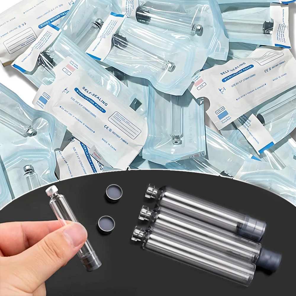 قلم سحري مجموعة أقلام الوشم 3 مللي خراطيش فارغة زجاجة كاسيت التعبئة والتغليف الفردي لقلم حقن ليلي جماليات طبية