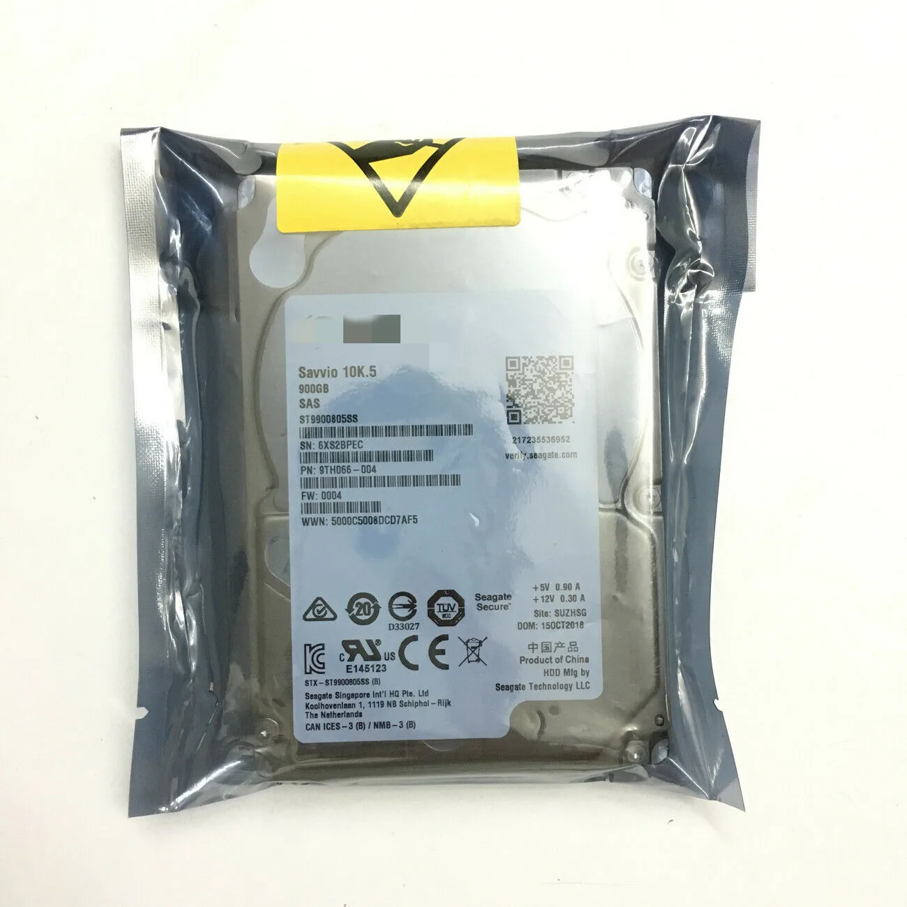 

FOR ST9900805SS 10K.5 900GB 64MB 6Gb 2.5" SAS Hard Drive 100% Generic