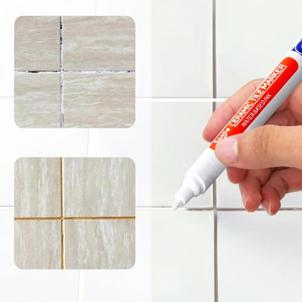 Tile Repair Marker Pen Waterproof Grout Sealer For Ceramic Floor Gap Coloring Tool Household DIY Renovation Supplies