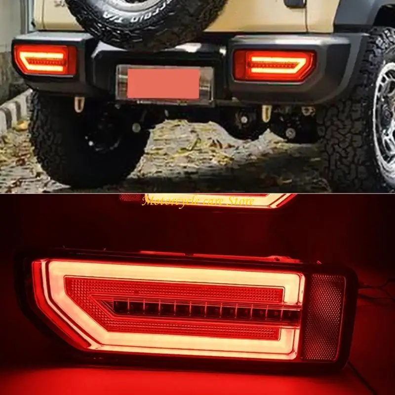 u75f 2pcsリアパーキングブレーキバンパー左右尾ライトジムのためのウォーミングランプの停止ランプ