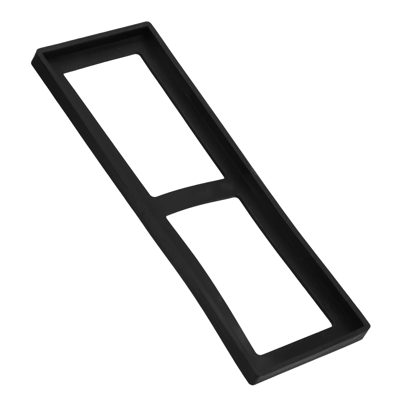 عدم الانزلاق سيليكون حصيرة أدوات المطبخ الحرس سكين حامل شعرية صينية سوداء مكافحة زلة شحذ حامل الحجر سكين شحذ #5