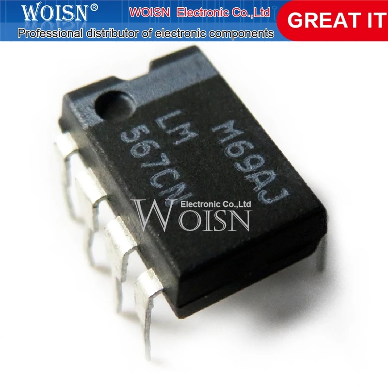 

100pcs/lot LM567CN LM567 DIP-8