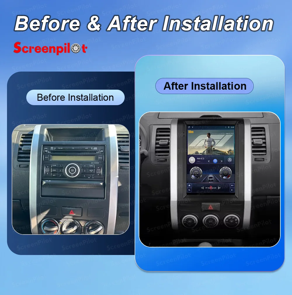 Android 16 For Nissan X-Trail 2 T31 XTrail 2007-2015 Style Auto Car Radio Multimedia Player DVD GPS 9.7 inch Stereo Head BT SWC