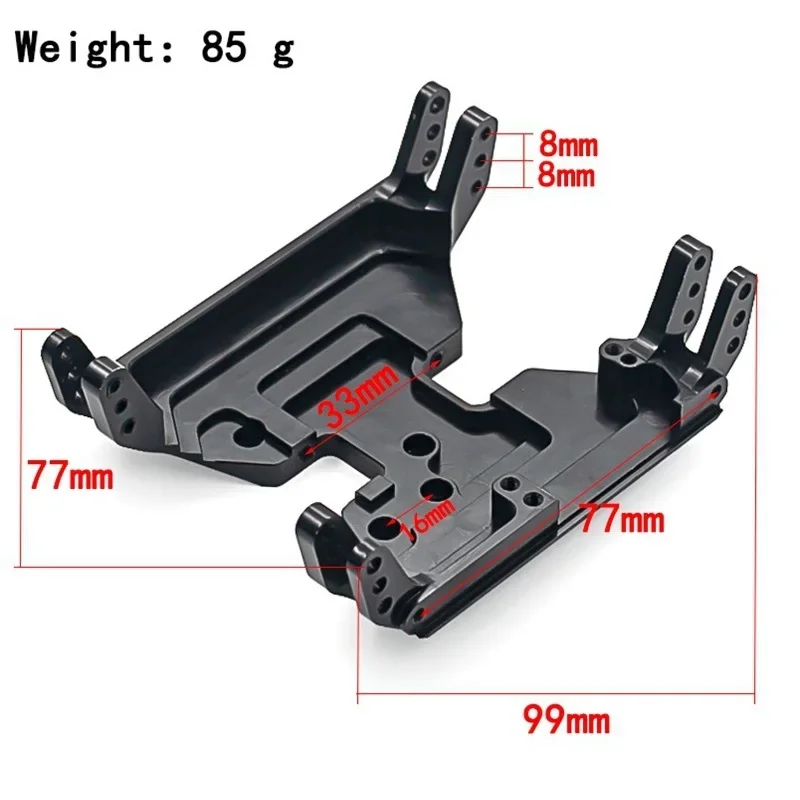 Racing Aluminum Alloy Skid Plate Upgrades Parts Accessories for 1/10 RC Crawler Car Axial Capra Unlimited Trail Buggy UTB