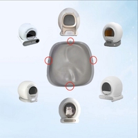 Automatic Cat Litter Box Accessories T1PRO Silicone Pad Collecting Feces Bottom Capsule Cat Toilet