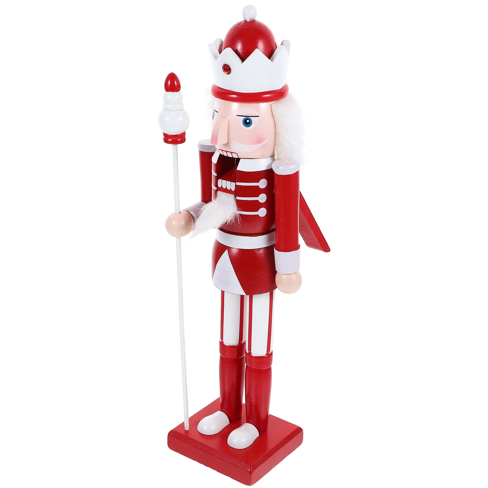 

Charming Nutcracker Craft Christmas Decor Lifelike Design Perfect Gift Festival Decoration Christmas Nutcracker Figure