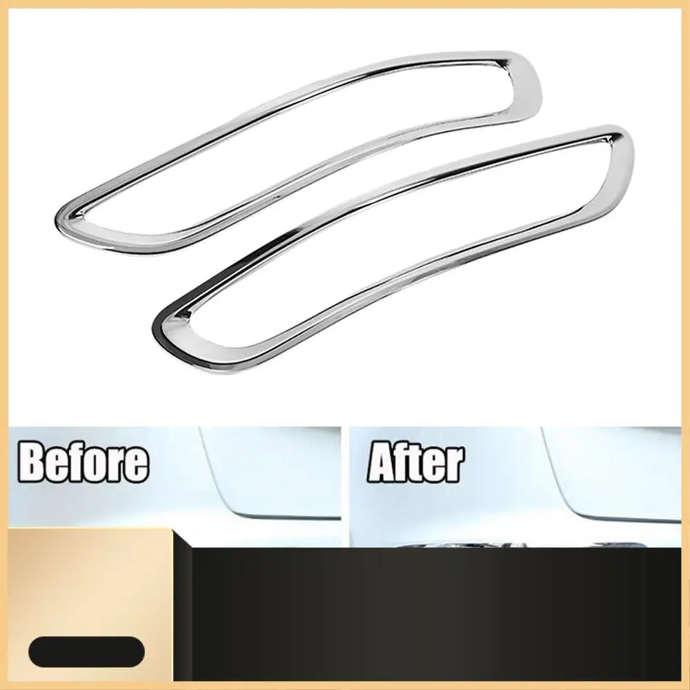 

For Kia Sportage KX5 QL 2015 2016 2017 2018 ABS Chrome Rear Reflector Fog Light Lamp Cover Trim Bezel Frame Car Styling-N30R