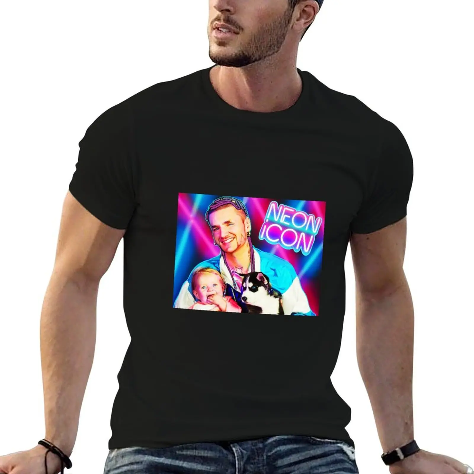 Camiseta Riff Raff para hombre, camisetas de algodón, camisetas de marca de lujo 100% algodón para hombre, paquete de camisetas de algodón